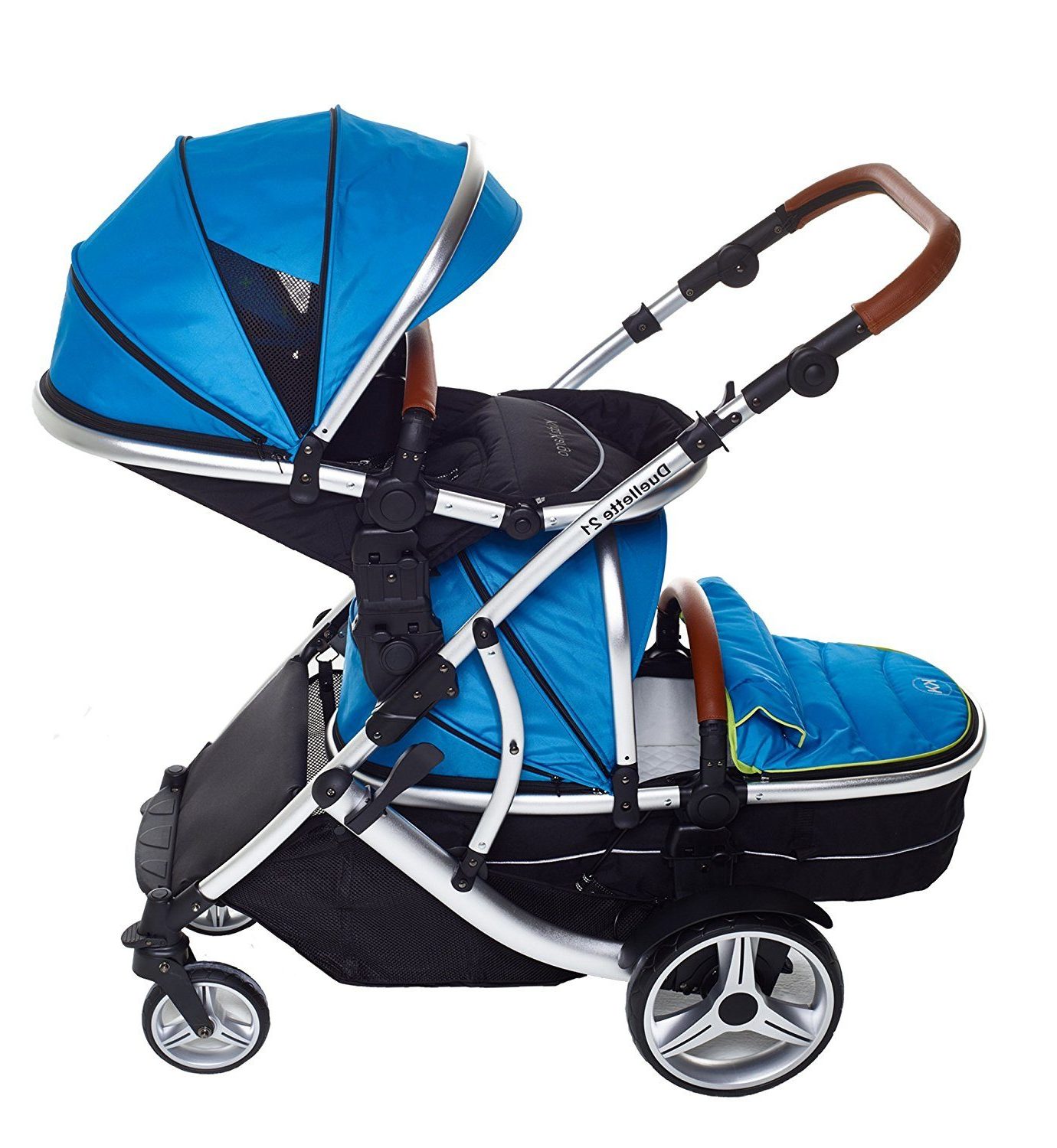 malibu unicorn twin stroller